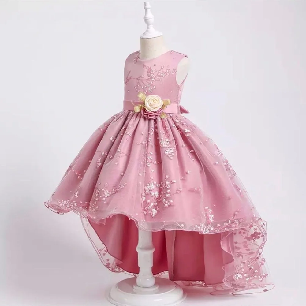 Luxury Floral Lace Beautiful wedding birthday dress 5005